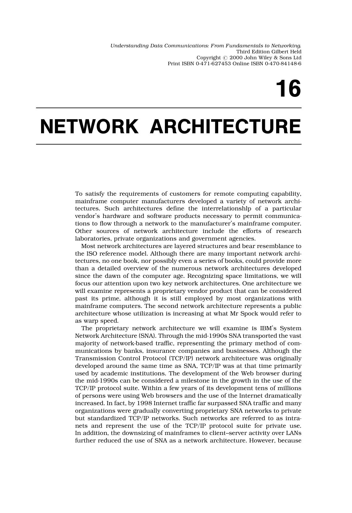 Chapter 16 of: Understanding Data Communications: From Fundamentals to Networking by Gilbert Held