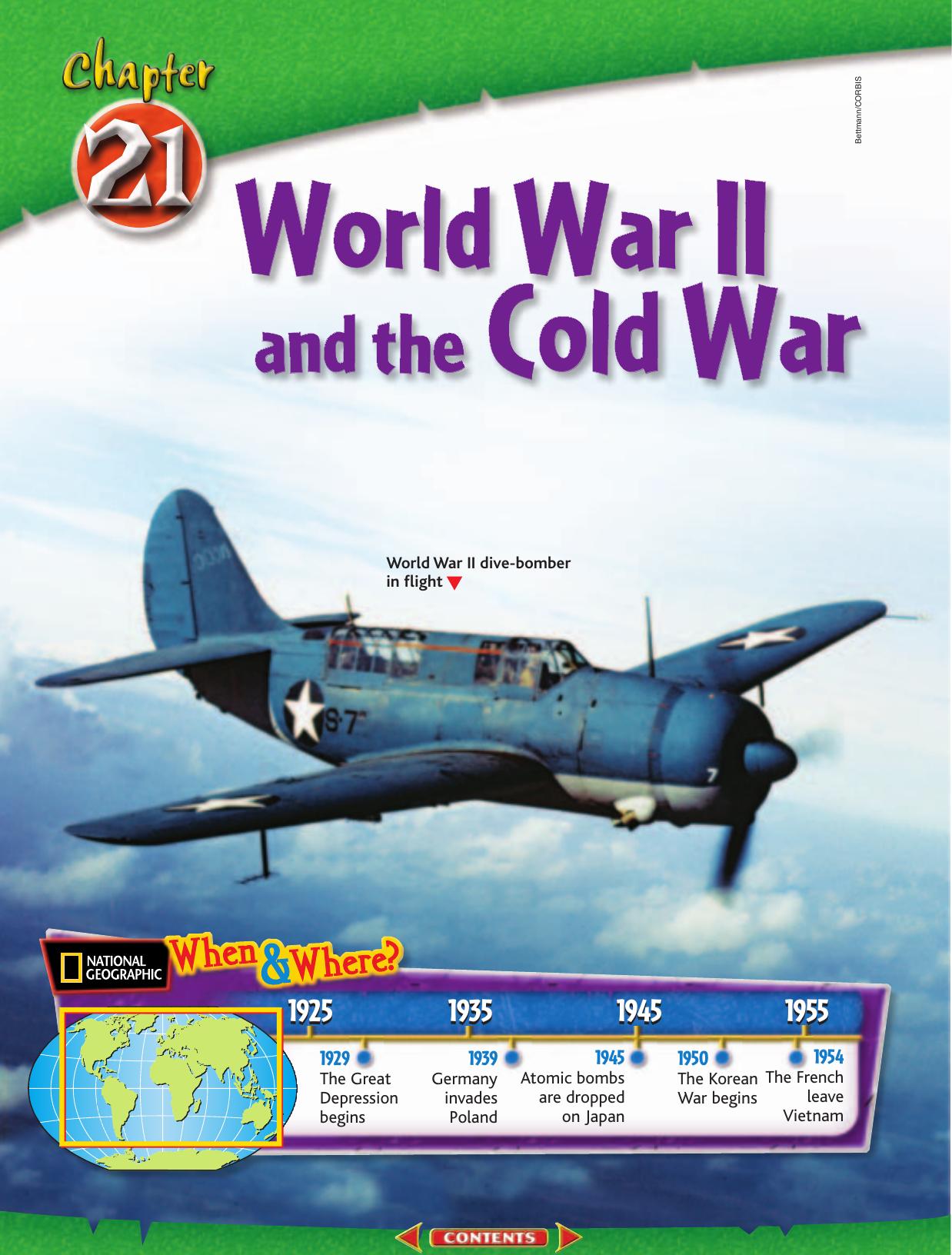 Chapter 21: World War II and the Cold War by Glencoe/McGraw-Hill