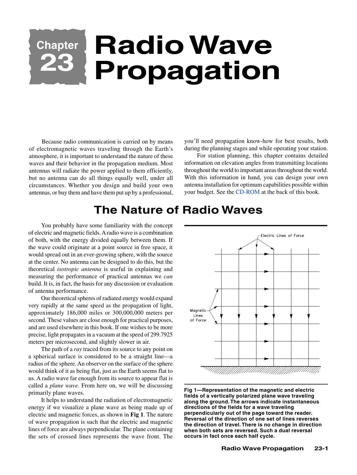 Chapter 23 - Radio Wave Propagation by ARRL