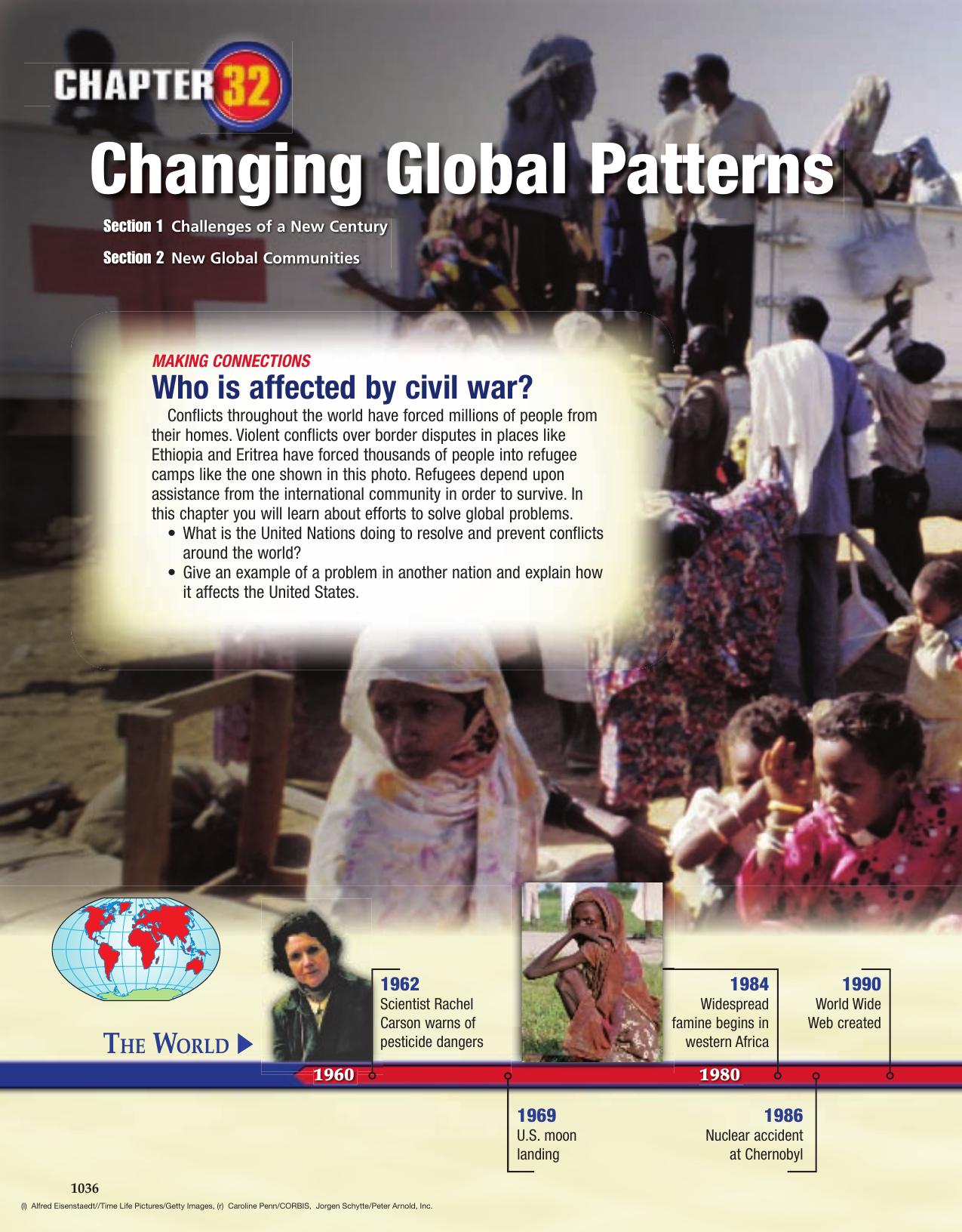 Chapter 32: Changing Global Patterns by Glencoe/McGraw-Hill