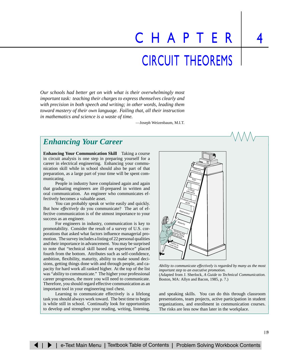 Chapter 4 Circuit Theorems by Charles K. Alexander & Matthew N.O. Sadiku