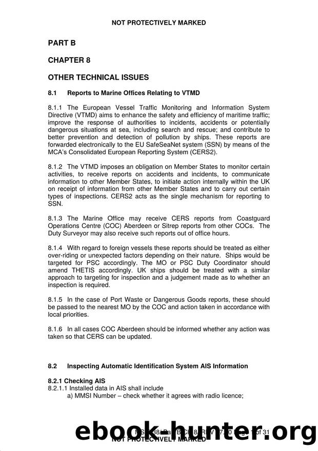 Chapter 8 - Other Technical Issues (Rev. 0720) by Redistributed by Regs4ships Ltd