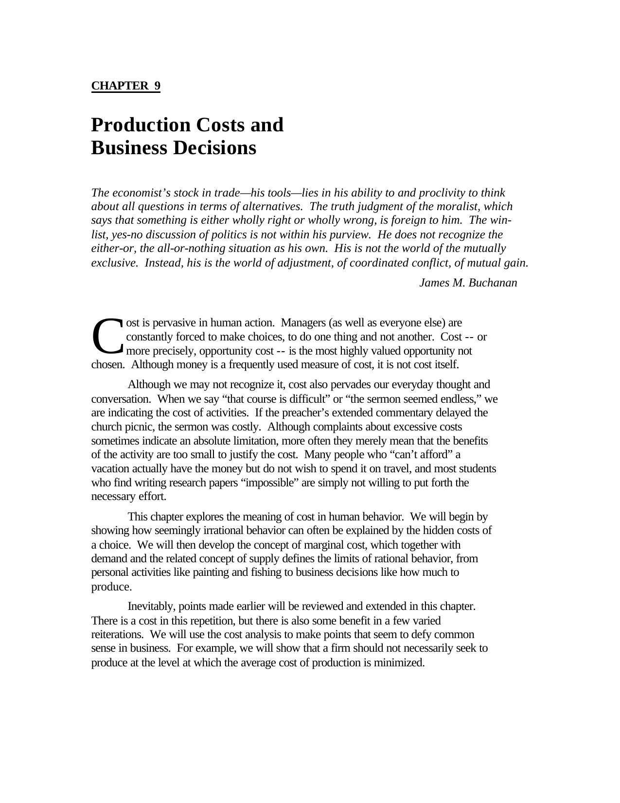 Chapter 9 Cost and Producer Choice.PDF by mapike