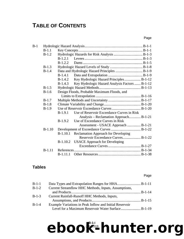 Chapter B-1 by Bureau of Reclamation