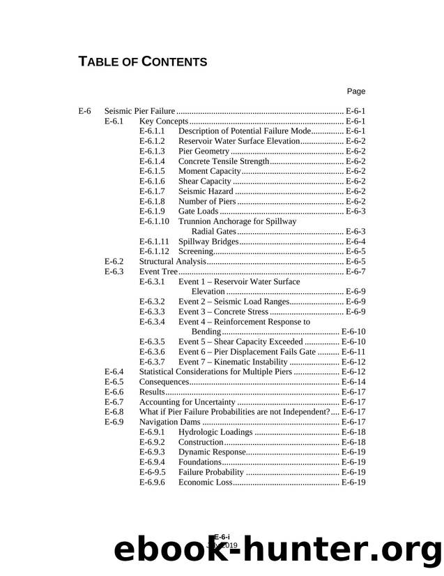Chapter E-6 by Bureau of Reclamation