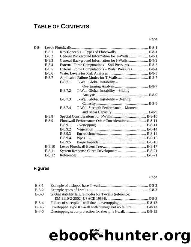 Chapter E-8 by Bureau of Reclamation