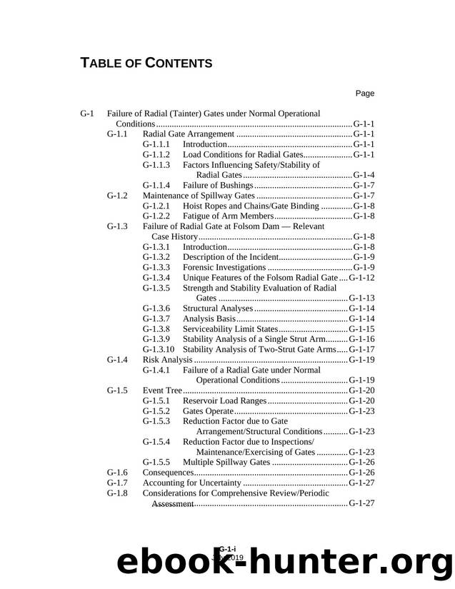 Chapter G-1 by Bureau of Reclamation