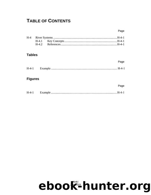 Chapter H-4 by Bureau of Reclamation