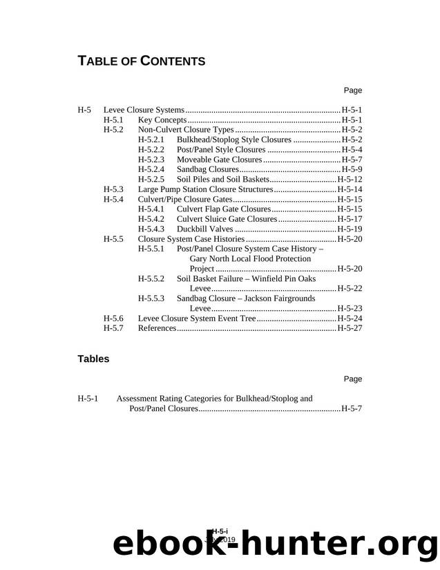 Chapter H-5 by Bureau of Reclamation