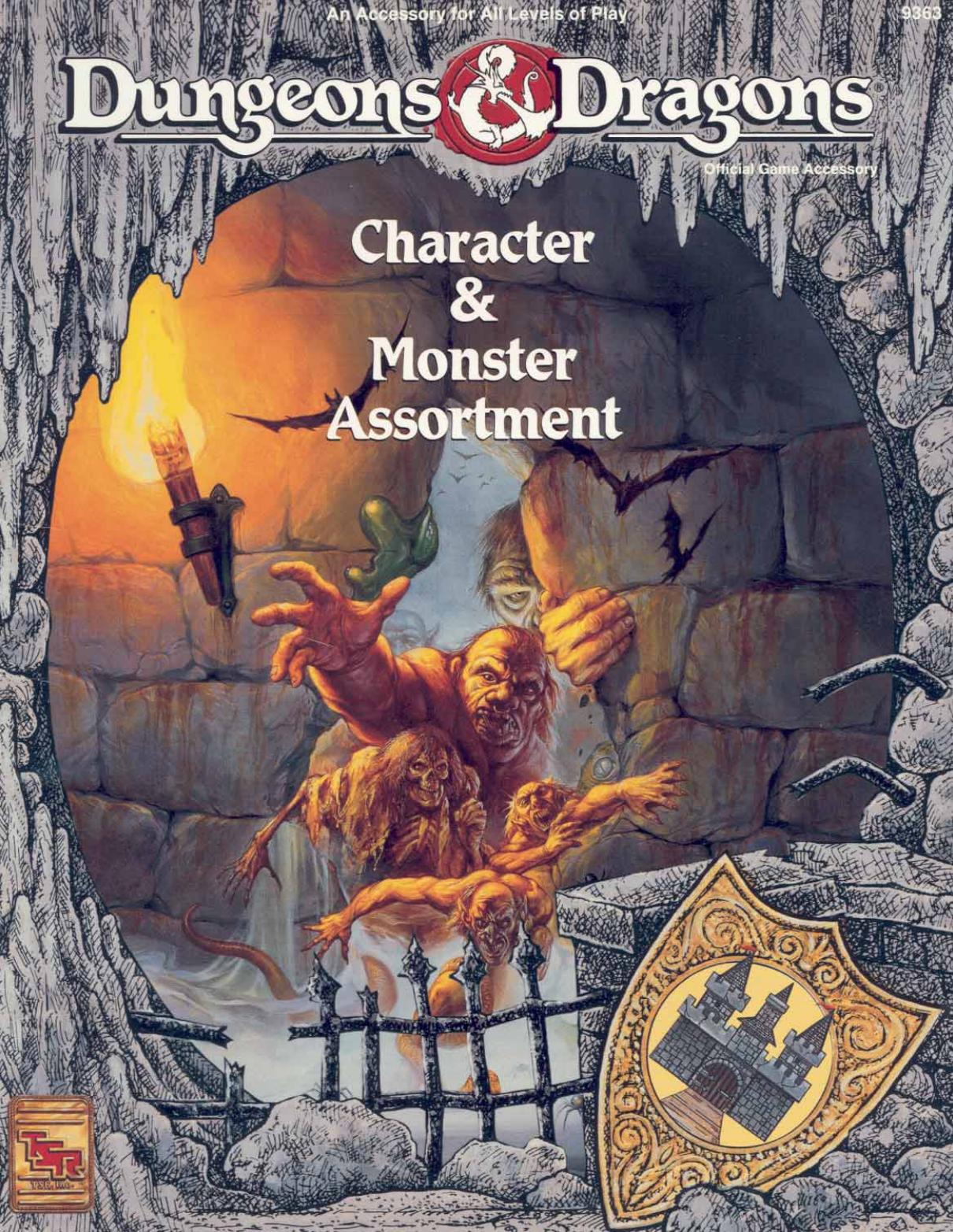 Character and Monster Assortment by Unknown