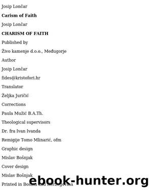 Charism of Faith by Unknown