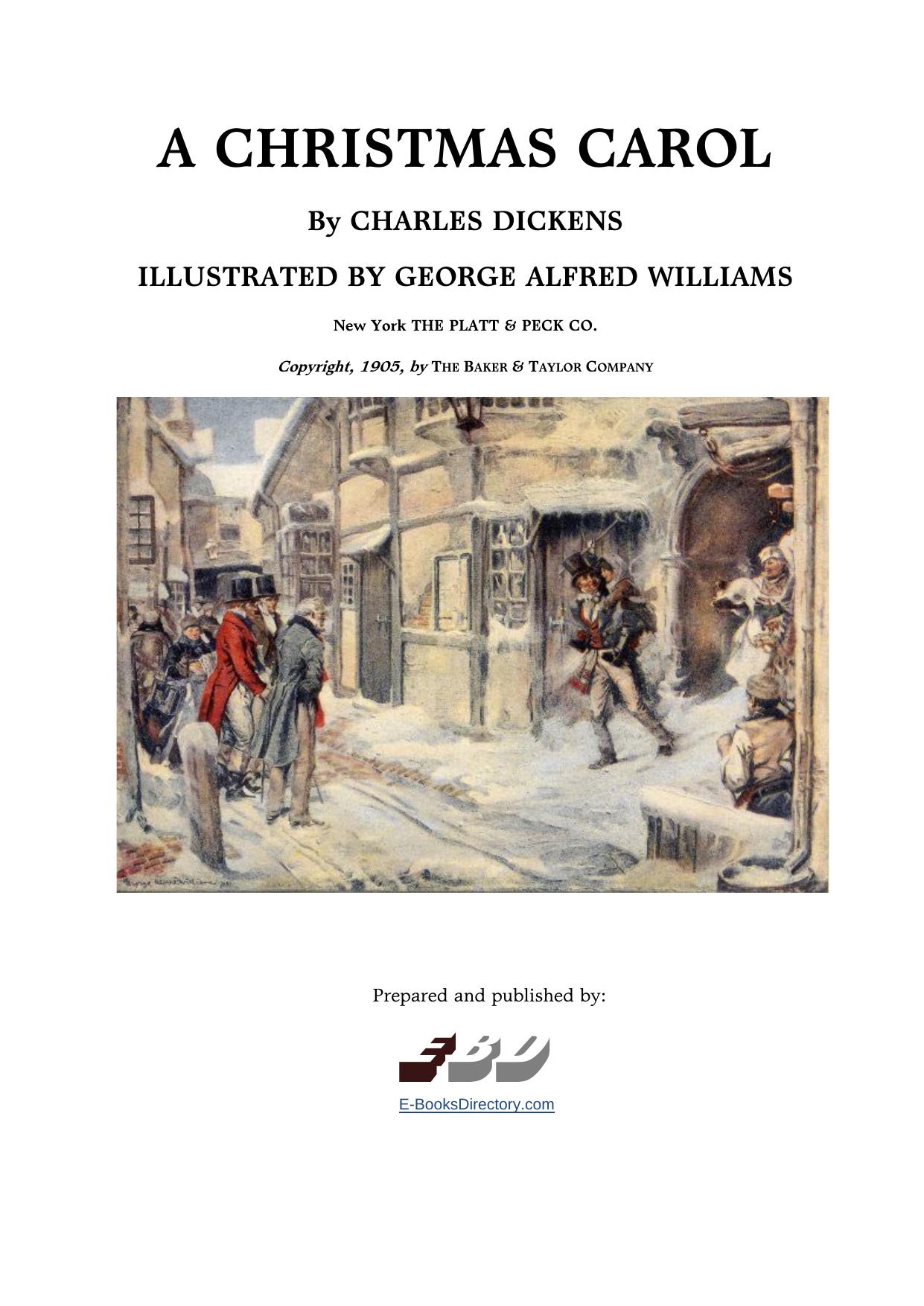 Charles Dickens by A Christmas Carol