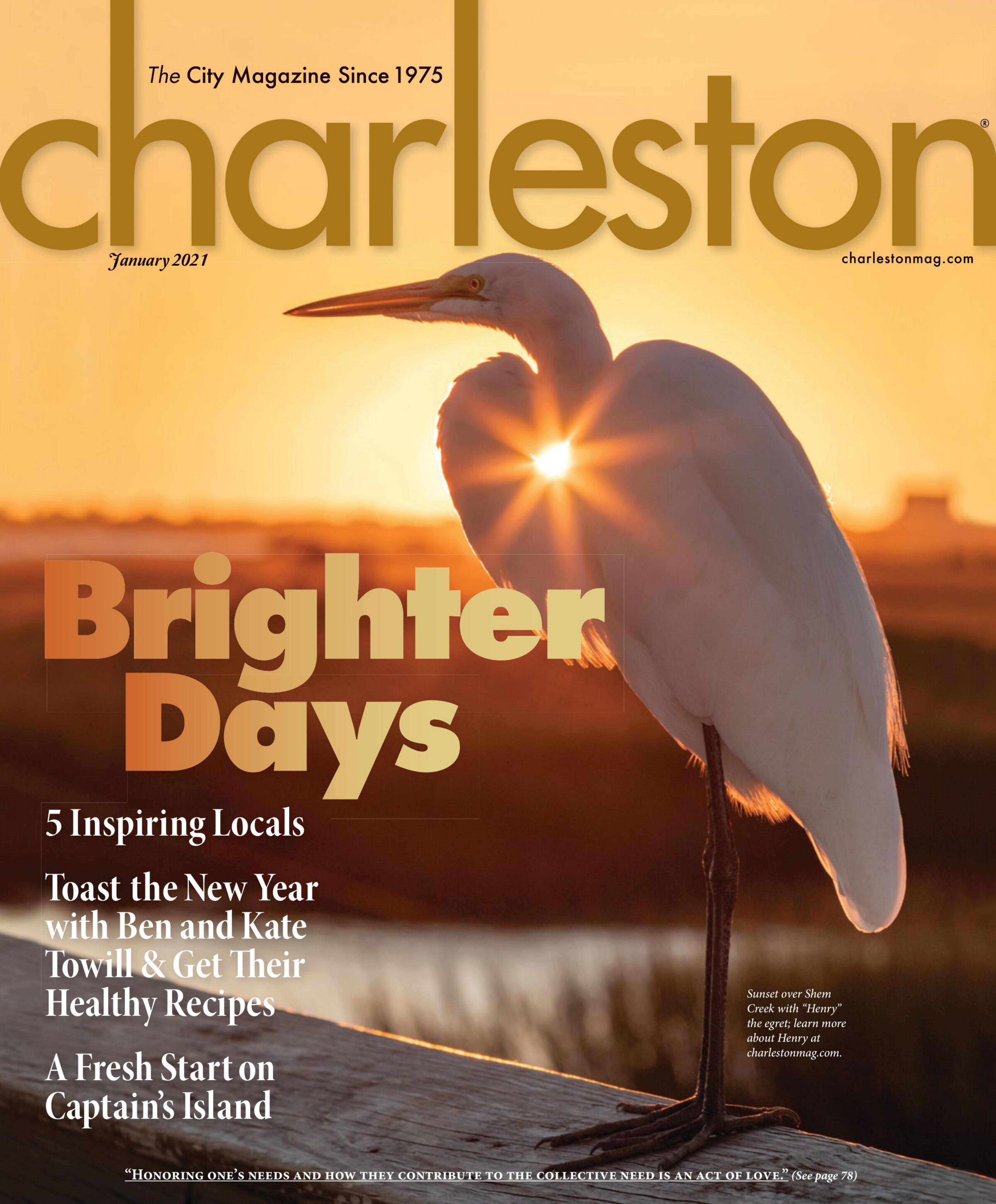 Charleston Magazine - January 2021 by Unknow