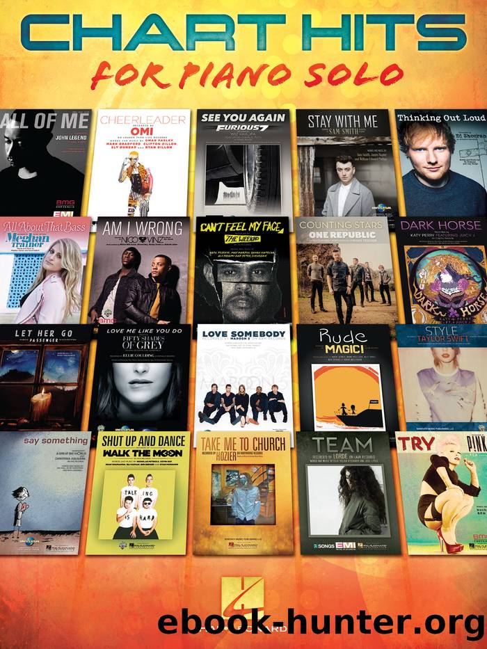 Chart Hits for Piano Solo by Hal Leonard Corp