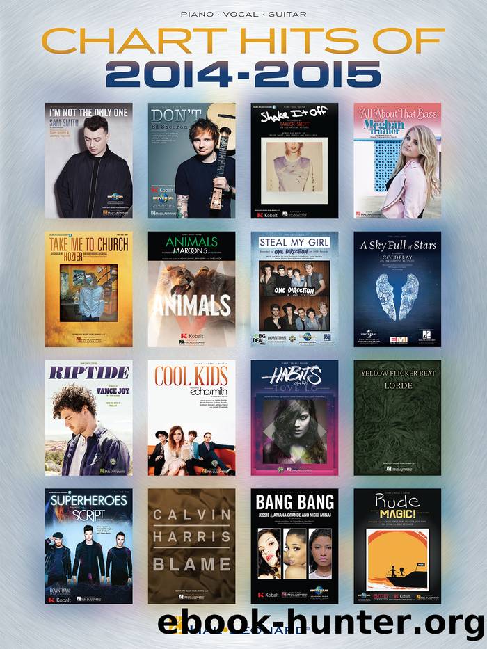 Chart Hits of 2014-2015 Songbook by Hal Leonard Corp