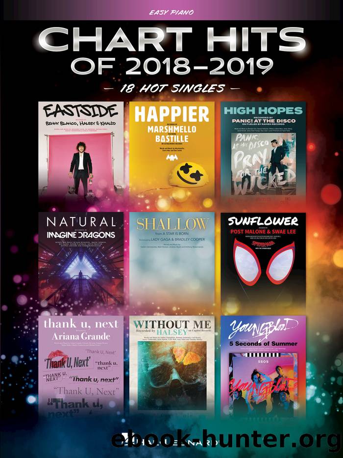 Chart Hits of 2018-2019 Songbook by Hal Leonard Corp