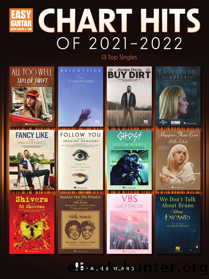 Chart Hits of 2021-2022 by Hal Leonard Corp