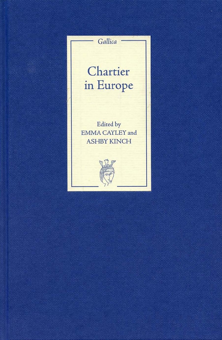 Chartier in Europe by Emma Cayley Ashby Kinch (eds.)
