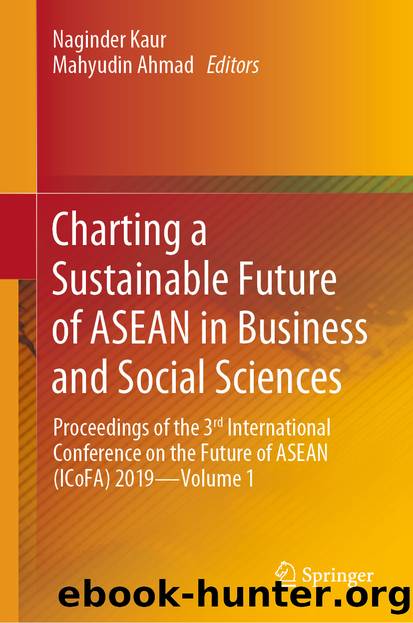 Charting a Sustainable Future of ASEAN in Business and Social Sciences by Unknown
