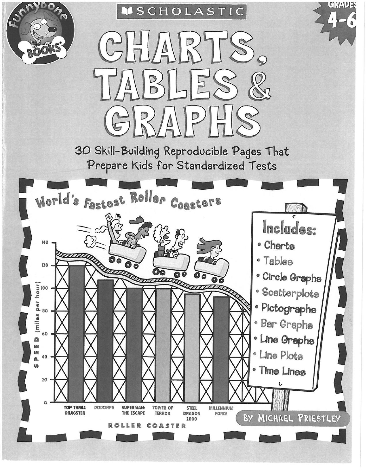 Charts Tables and graps by Unknown