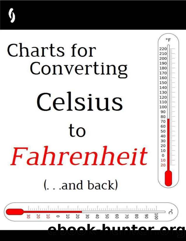 Charts for Converting Celsius to Fahrenheit (. . . and back) by Edward Ross