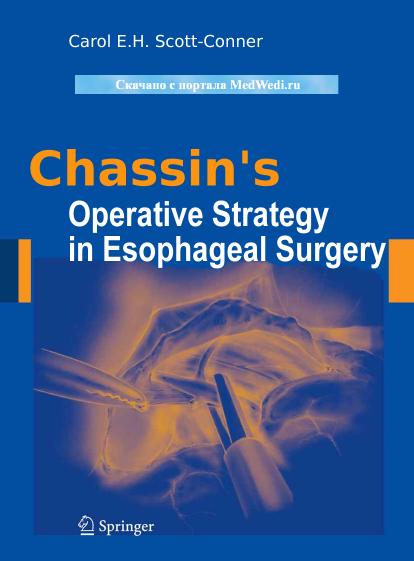 Chassin's Operative Strategy in Esophageal Surgery by Scott-Conner C.E.H. Henselmann C