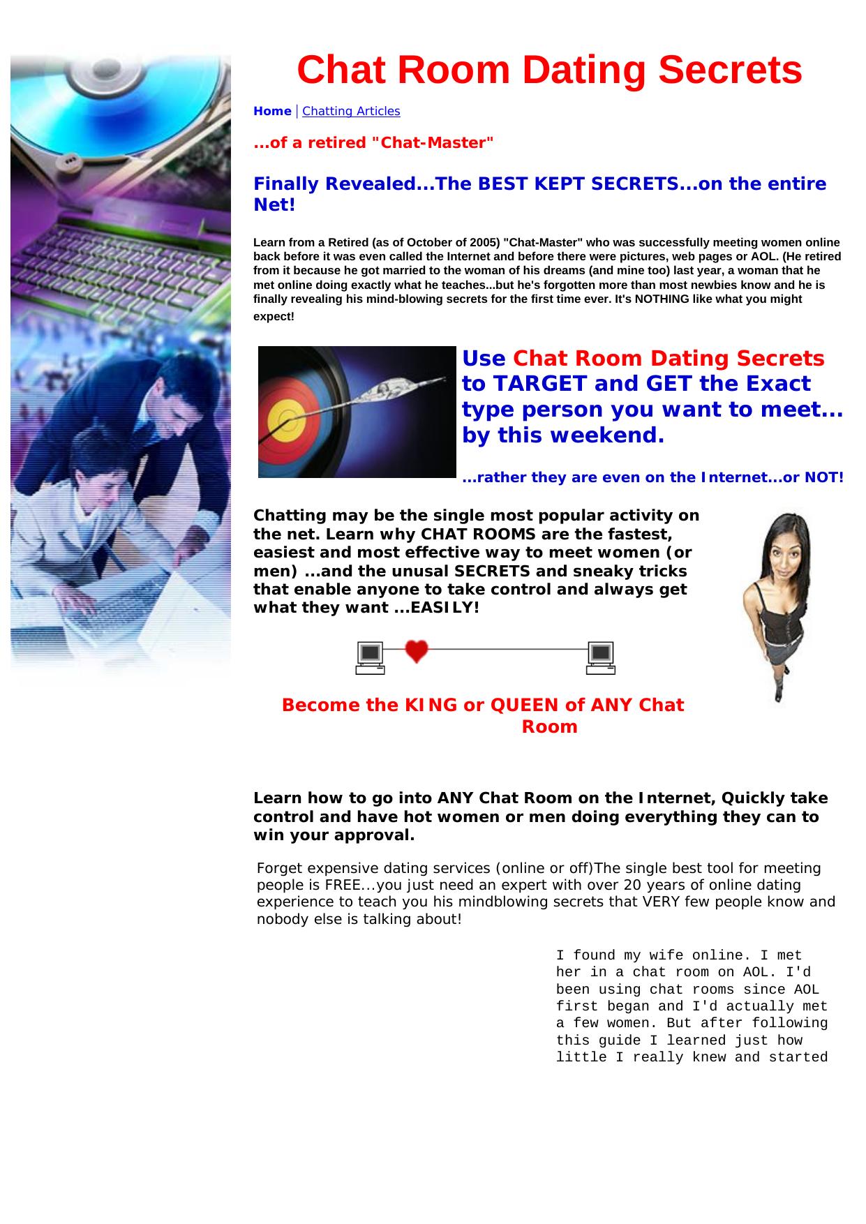 Chat Room Dating Secrets. by Best of Kuszter's Collection