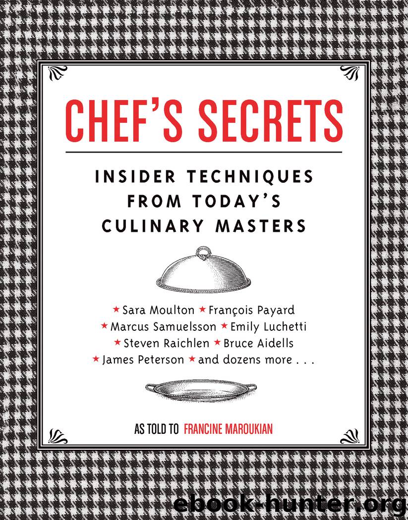 Chef's Secrets by Francine Maroukian