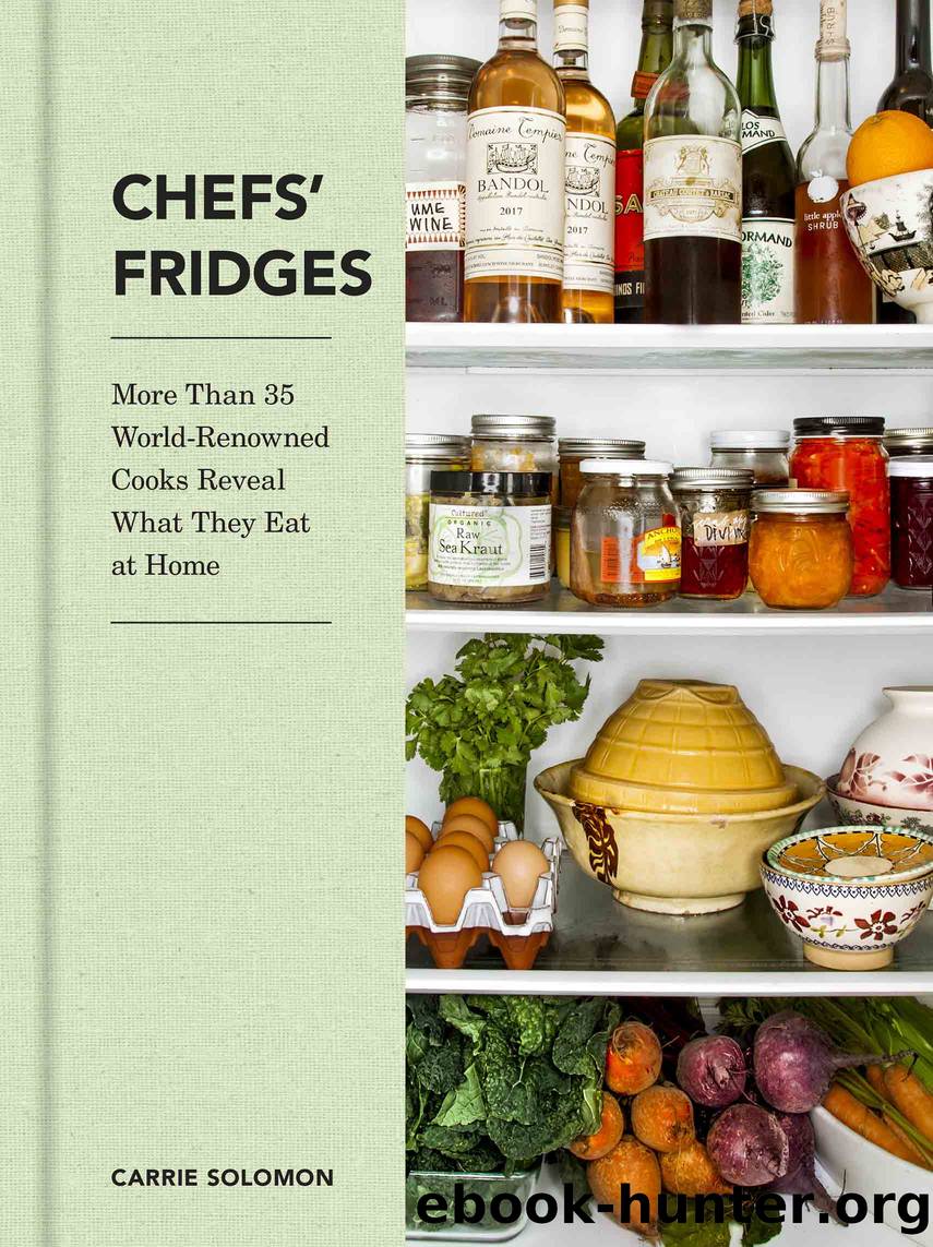 Chefs' Fridges by Carrie Solomon