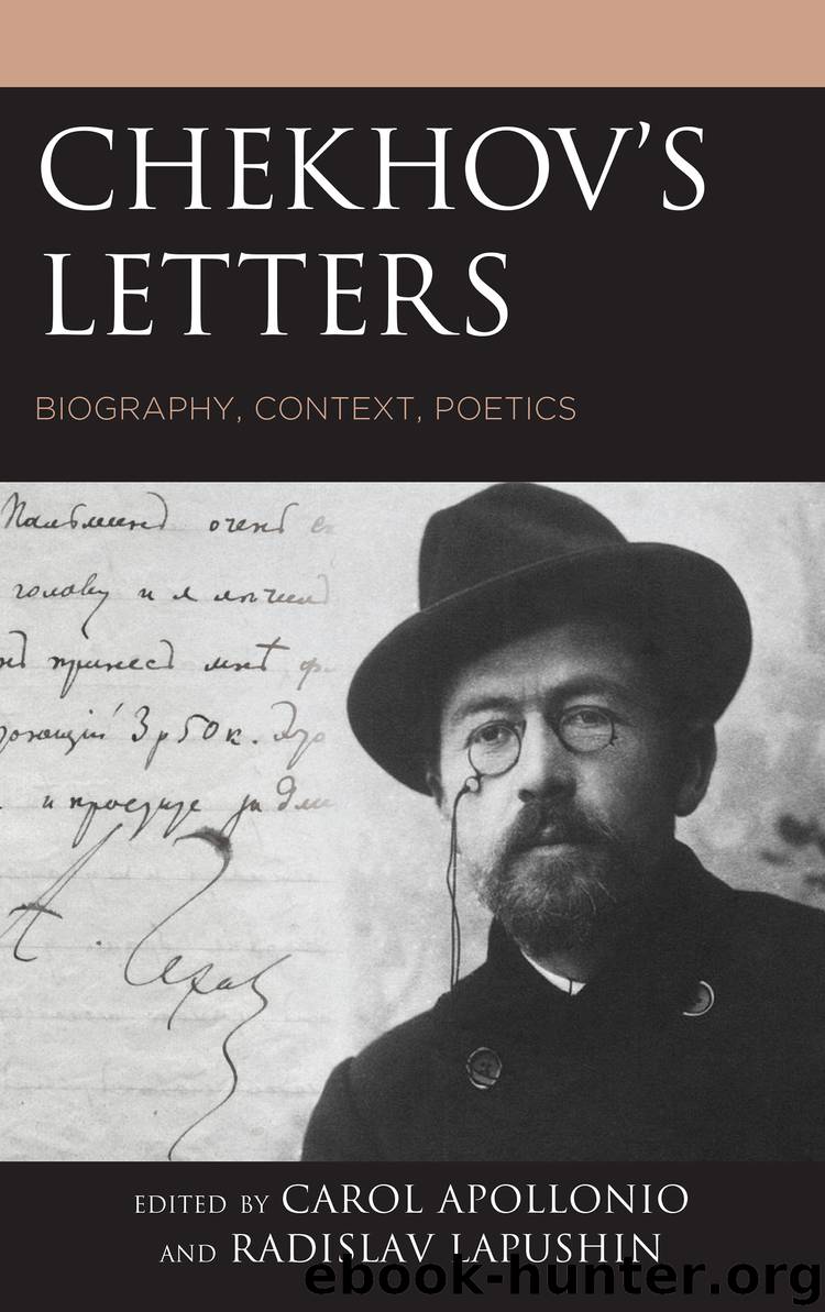 Chekhov's Letters by Apollonio Carol Lapushin Radislav & Radislav Lapushin