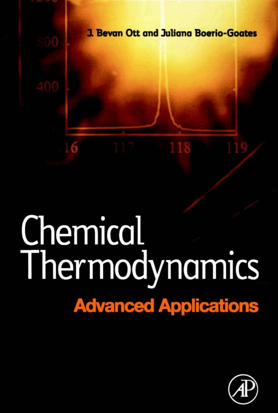 Chemical Thermodynamics by Advanced Applications