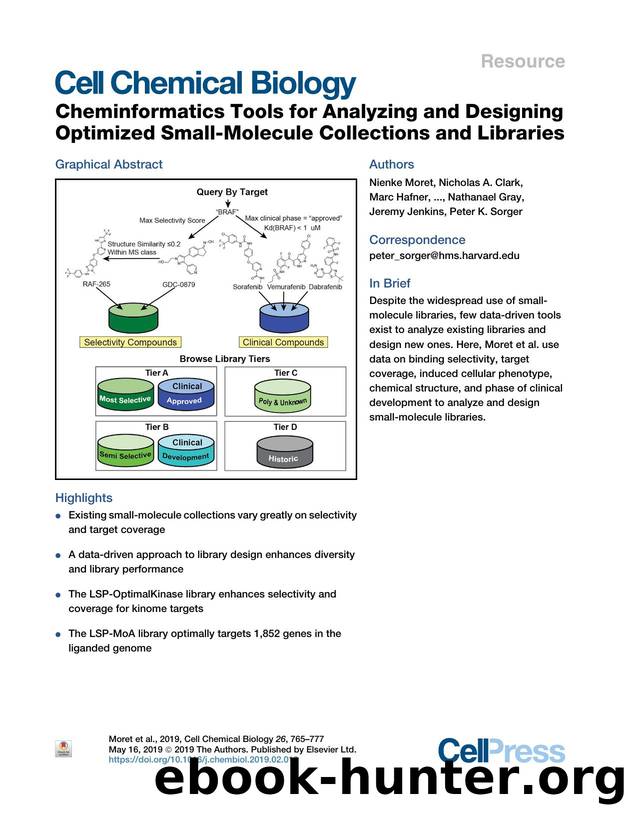 Cheminformatics Tools for Analyzing and Designing Optimized Small-Molecule Collections and Libraries by unknow