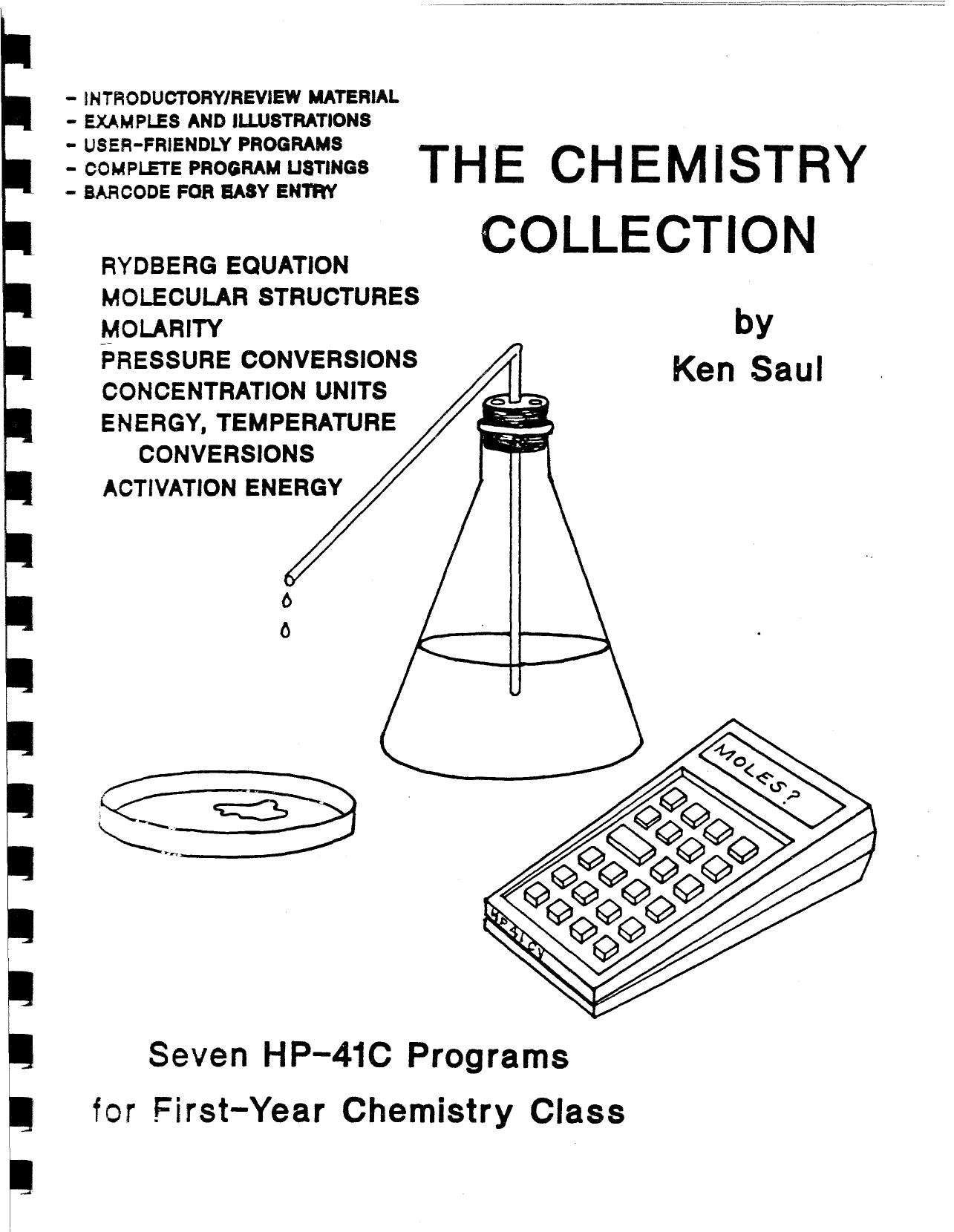 Chemistry Collection by Saul