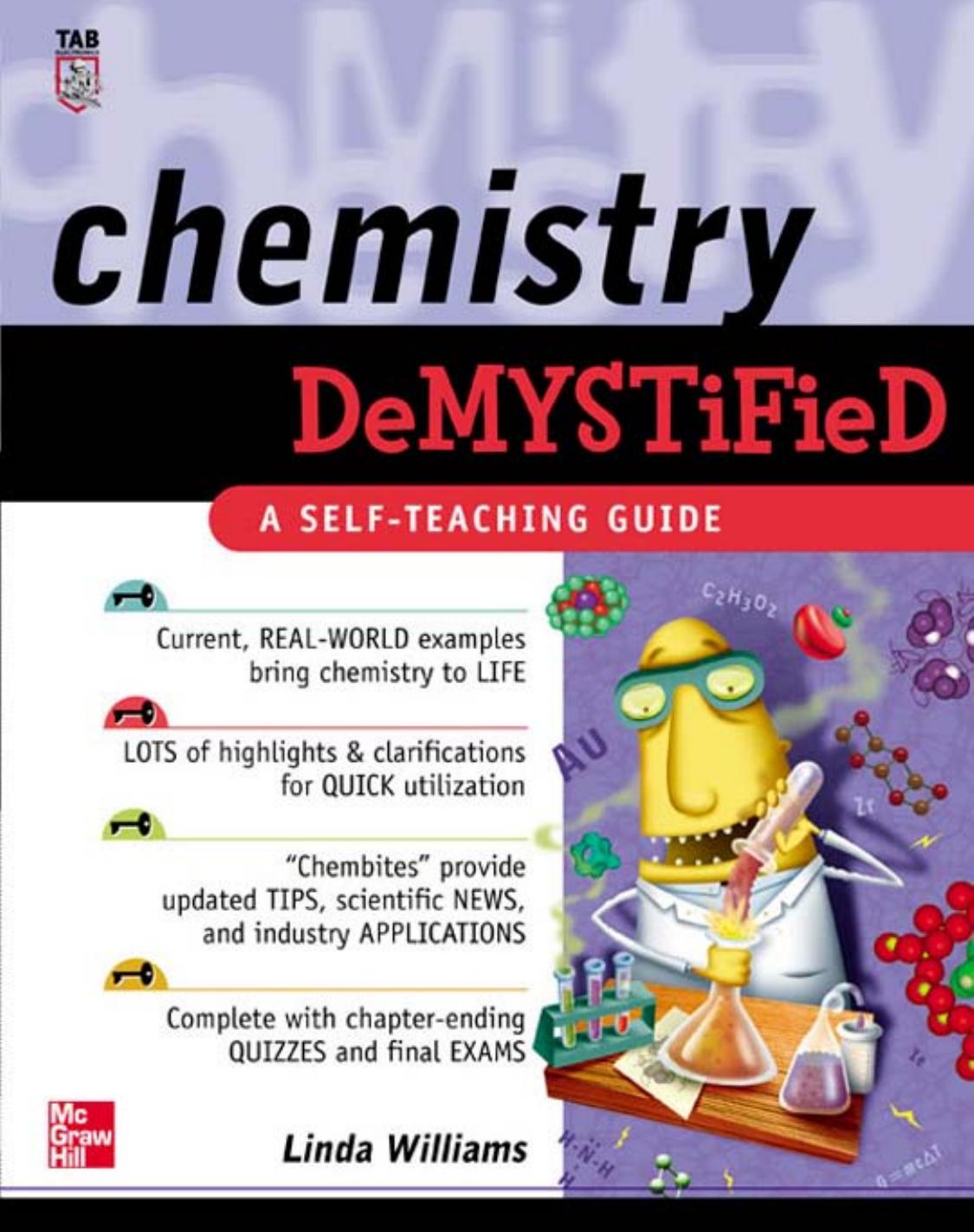 Chemistry Demystified (TAB Demystified) by Linda Williams