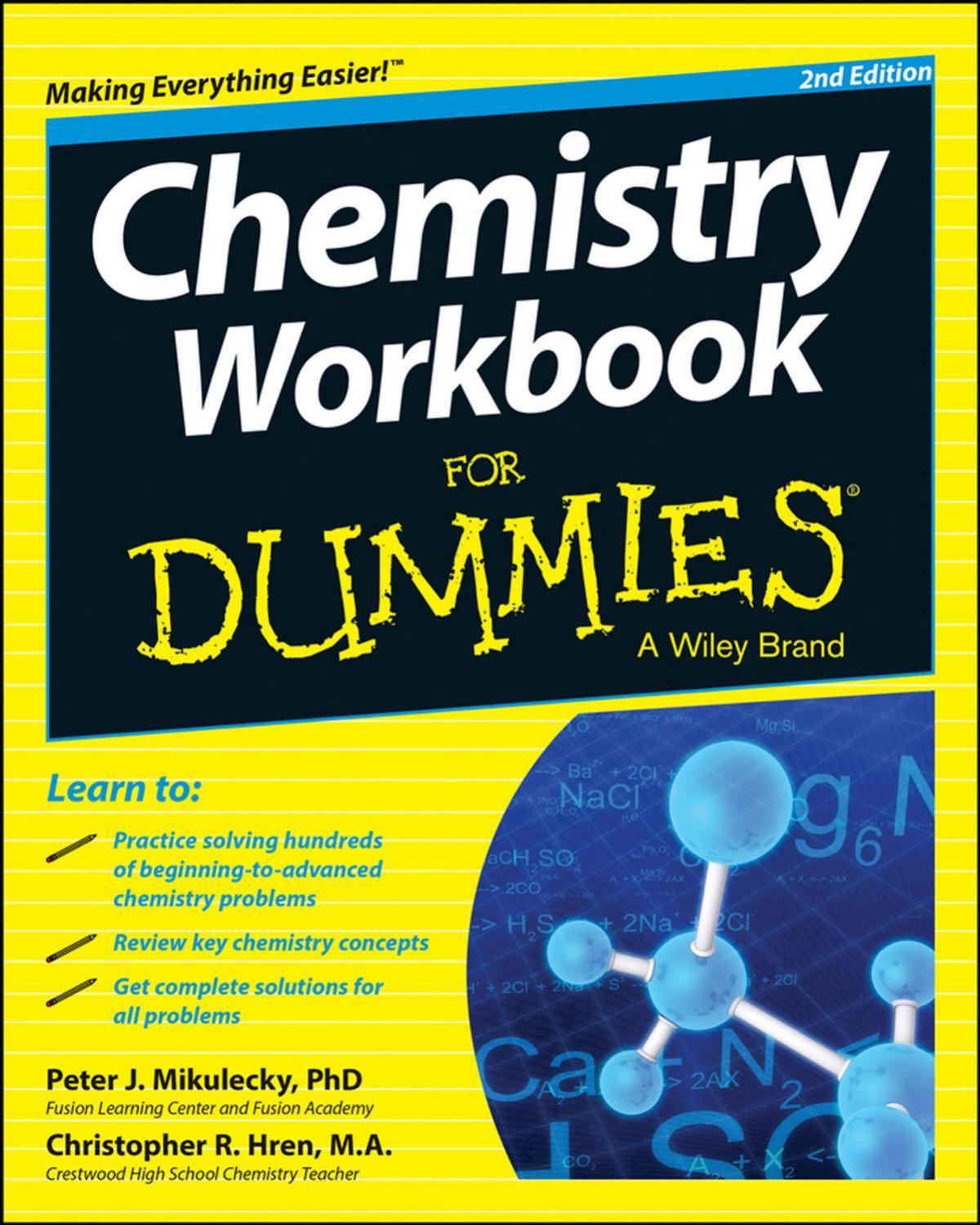Chemistry Workbook For Dummies, 2nd Edition by Unknown