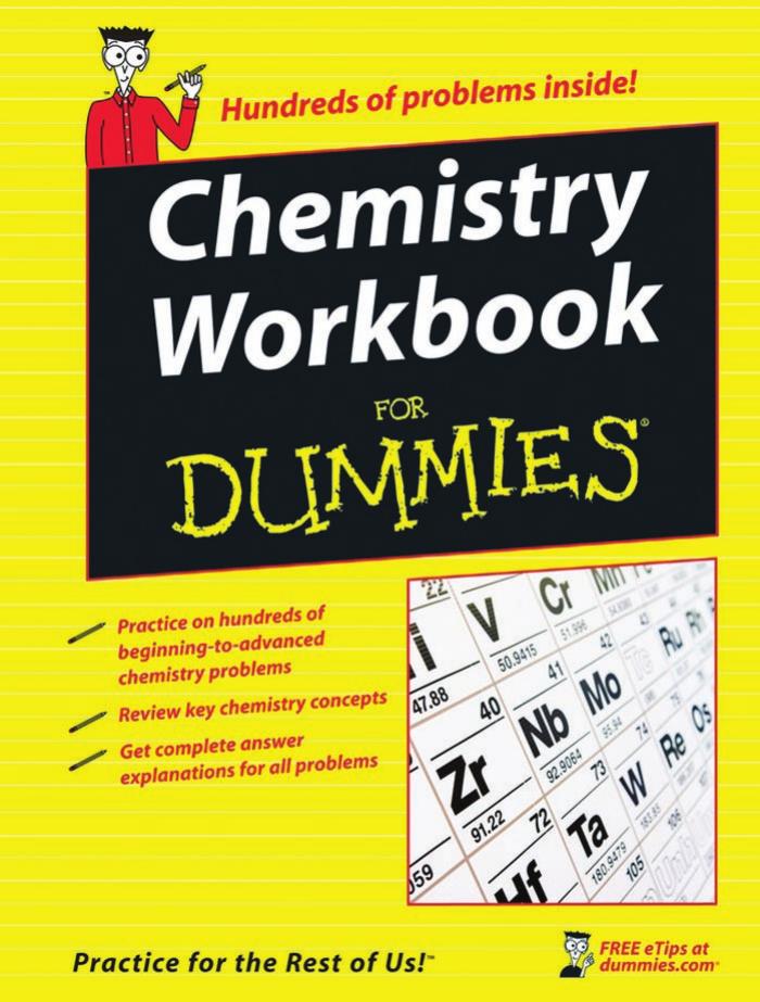 Chemistry Workbook for Dummies by Unknown