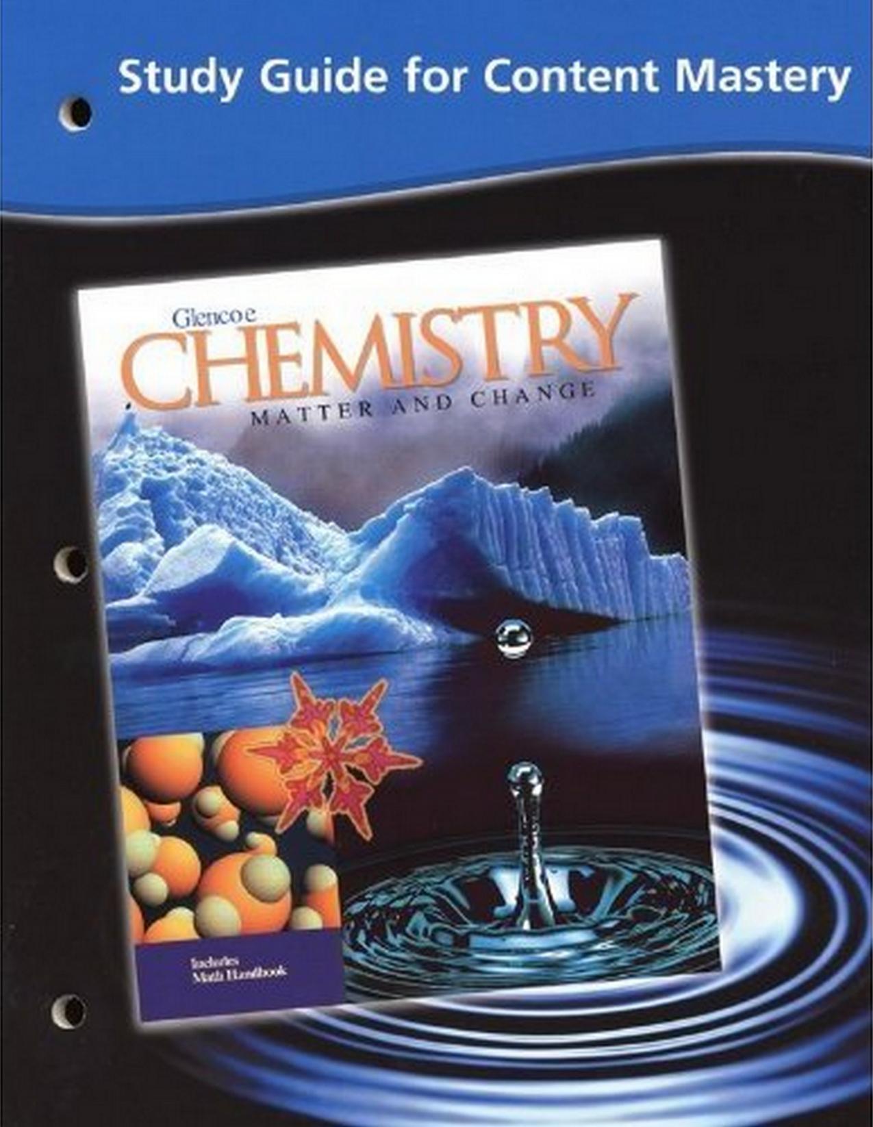 Chemistry: Matter and Change; Study Guide for Content Mastery by Glencoe
