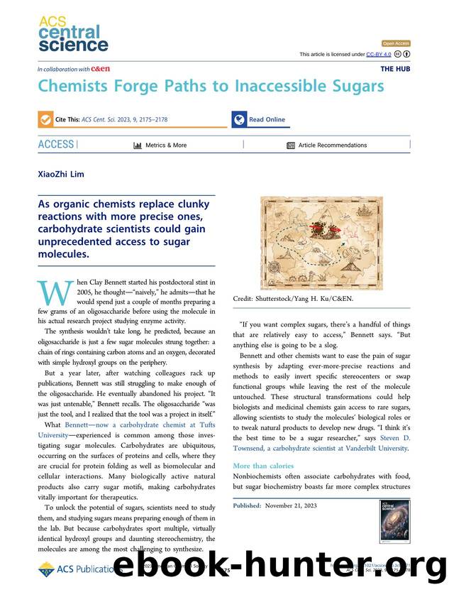 Chemists Forge Paths to Inaccessible Sugars by XiaoZhi Lim