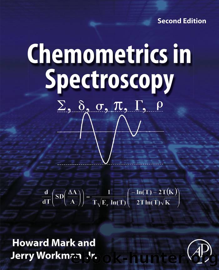 Chemometrics in Spectroscopy by Mark Howard; Workman Jerry Jr.; & Jerry Workman