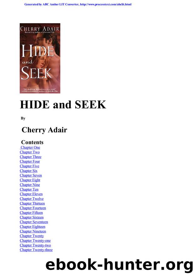 Cherry Adair - T-flac 03 by Hide & Seek