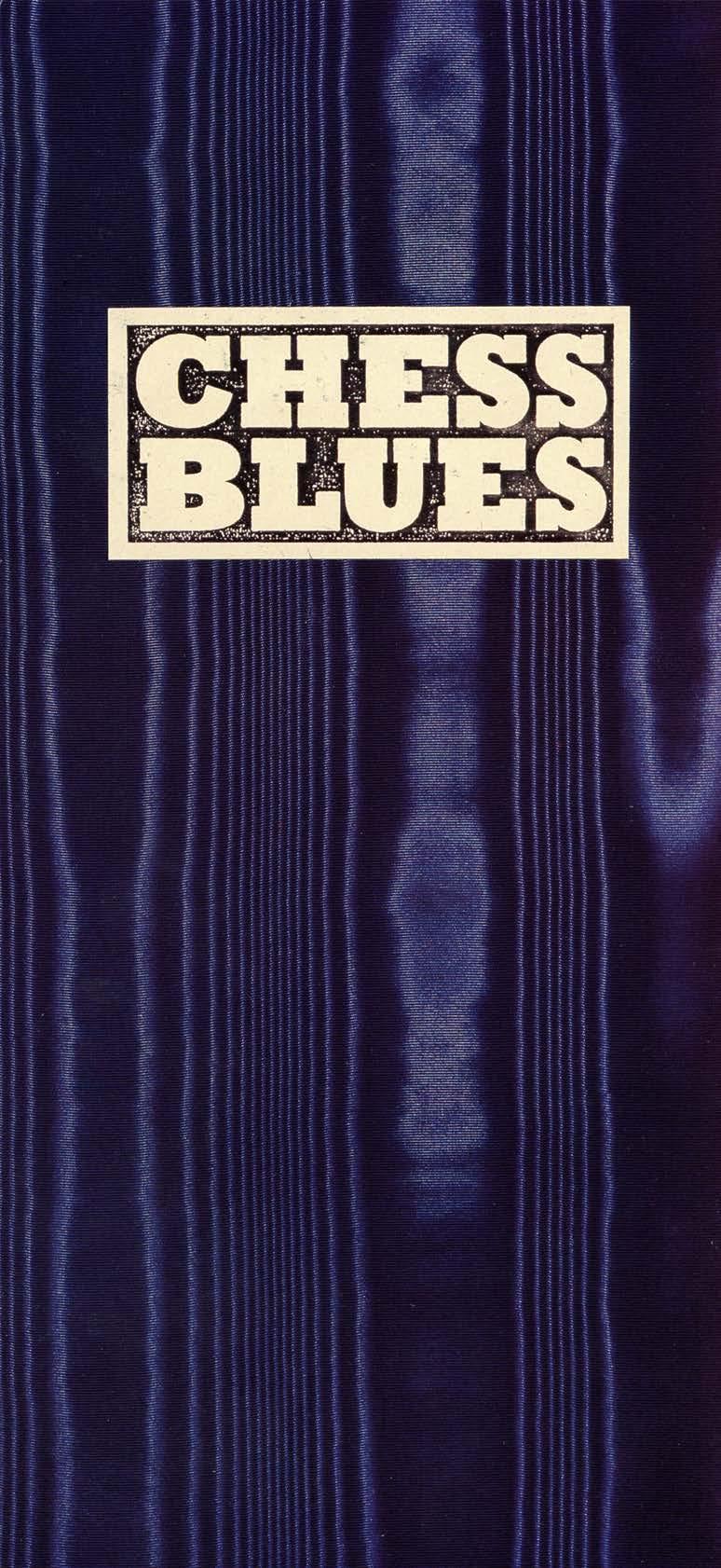 Chess Blues booklet by Unknown