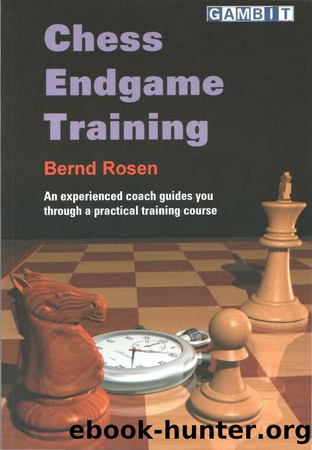 Chess Endgame Training (Rosen) by Unknown