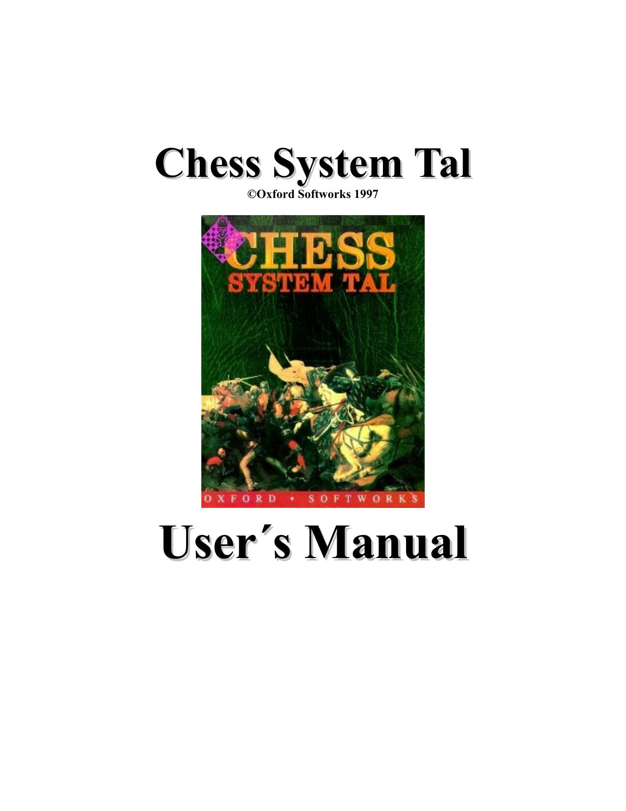 Chess System Tal by Mir