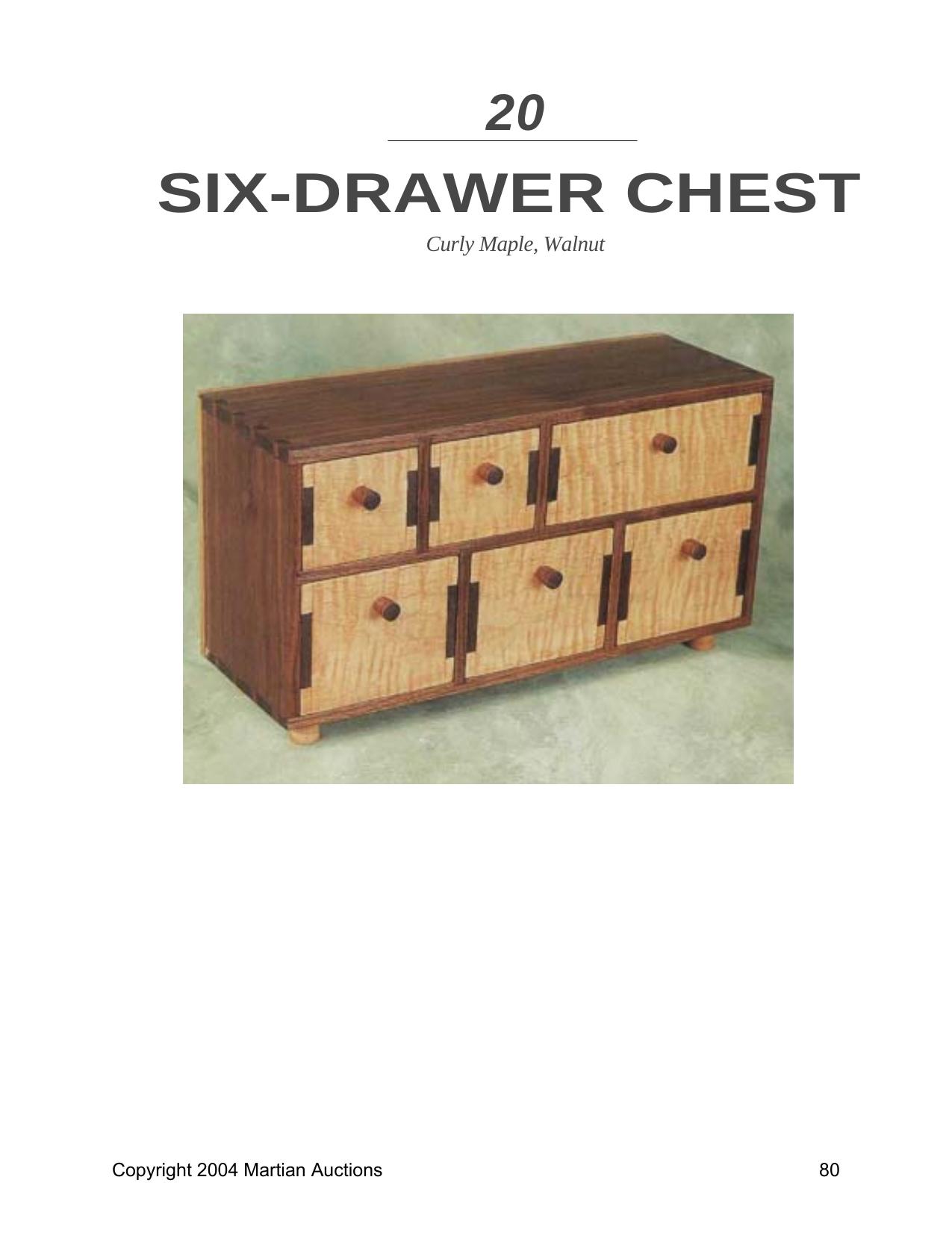 Chest by Six Drawer Chest