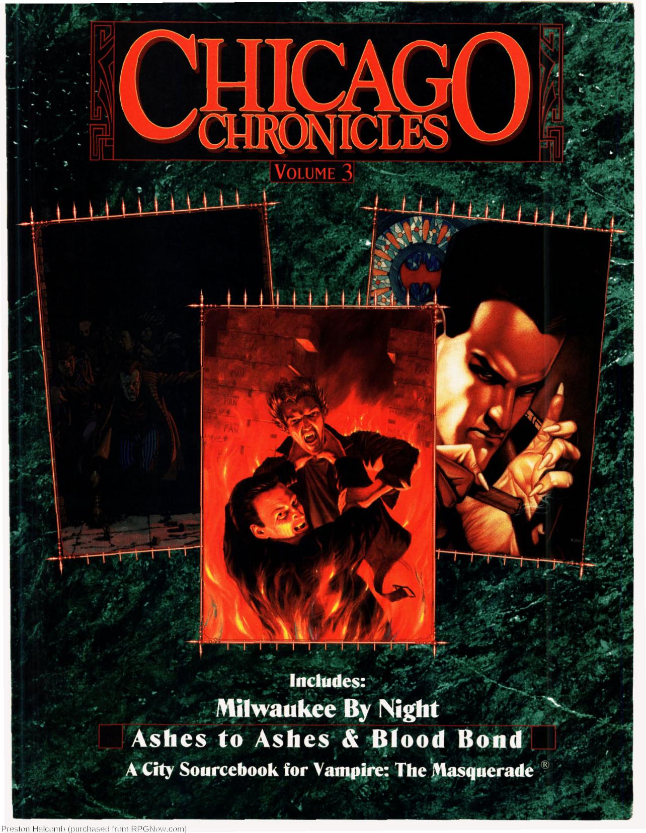 Chicago Chronicles Volume 3 by Unknown