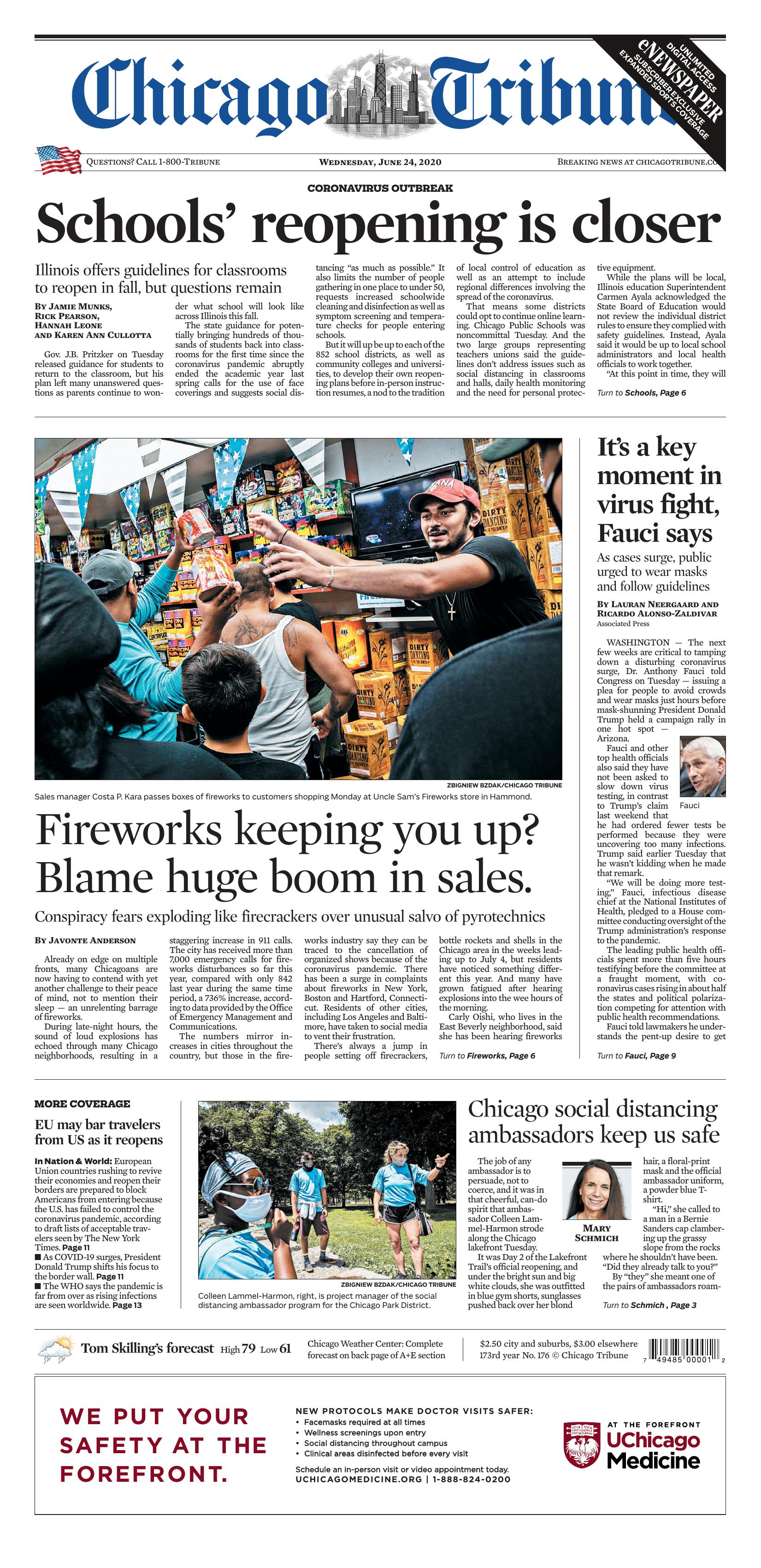Chicago Tribune by Year 172 No. 176