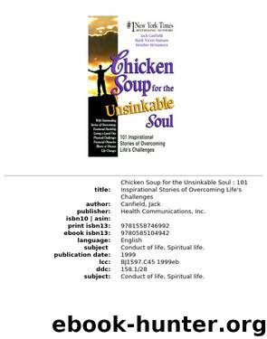 Chicken Soup for the Unsinkable Soul by unknow