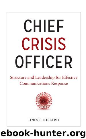 Chief Crisis Officer by James F. Haggerty