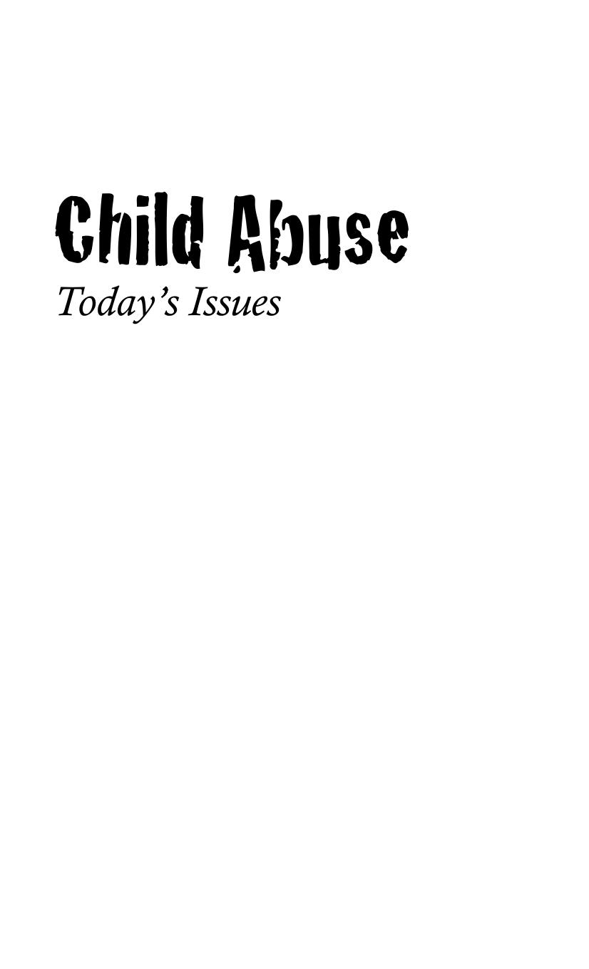 Child abuse: today's issues by McCabe Kimberly A.; Murphy Daniel G