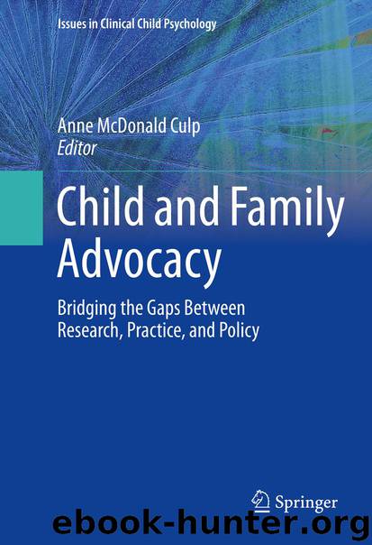 Child and Family Advocacy by Anne McDonald Culp